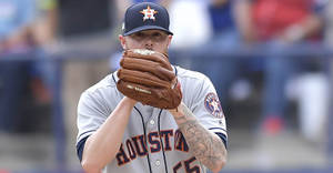 Ryan Pressly Focused Wallpaper