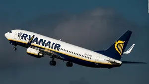 Ryanair In Dark Sky Wallpaper