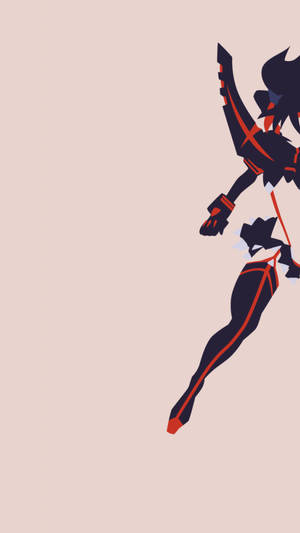 Ryuko Matoi 4k Anime Phone Wallpaper