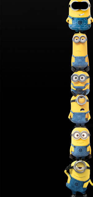 S10+ Adorable Minions Wallpaper