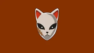 Sabito Cat Mask Wallpaper