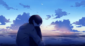 Sad Boi Beautiful Blue Sky Wallpaper