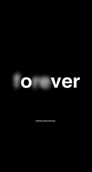 Sad Forever Is Over Iphone Wallpaper