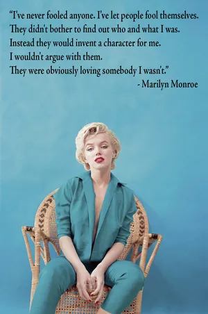 Sad Marilyn Monroe Quotes Wallpaper