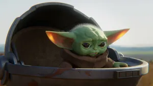 Sad Meme Baby Yoda Wallpaper