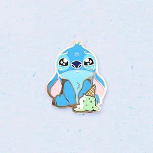 Sad Stitch, Longing For Its Family Wallpaper