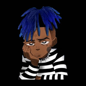 Sad Xxxtentacion Cartoon Wallpaper