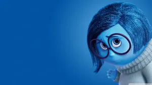 Sadness Inside Out Disney 4k Ultra Wide Wallpaper