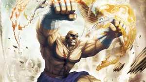Sagat In Street Fighter Wallpaper