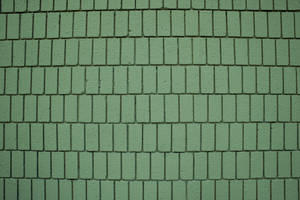 Sage Green Brick Wall Wallpaper