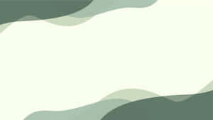 Sage Green Laptop Vector Patterns Graphic Art Wallpaper