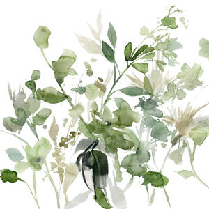 Sage Green Painting Wallpaper