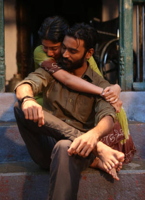 Sai Embrace Dhanush Wallpaper