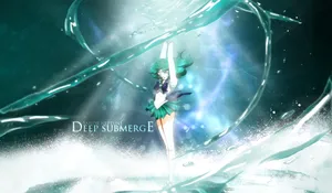 Sail Away With Sailor Neptune Wallpaper