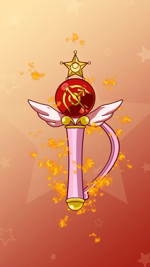 Sailor Mars Joins The Fight Wallpaper