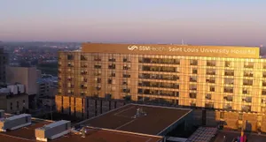 Saint Louis University Hospital Aerial Shot Wallpaper