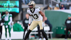 Saints Player Readyfor Action Wallpaper