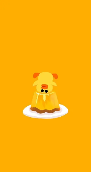Sally With Pudding Wallpaper