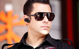 Salman Khan In Security Uniform Wallpaper