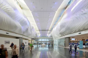 Salt Lake City International Airport Interior Wallpaper
