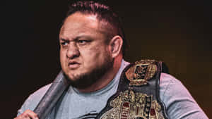 Samoa Joe Aew Event 2022 Wallpaper