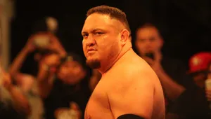 Samoa Joe Wwe Raw Reaction Wallpaper