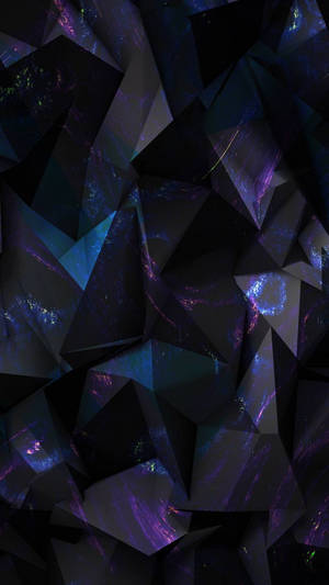 Samsung Black Shards Wallpaper