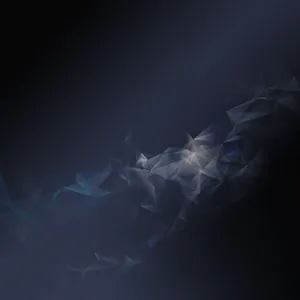 Samsung Dex With Geometric Smoke Wallpaper