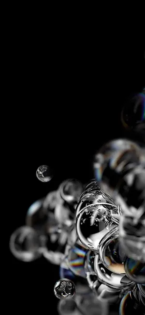 Samsung Galaxy S20 Bubbles Wallpaper