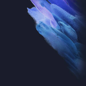 Samsung Galaxy S22 Blue Strokes Wallpaper