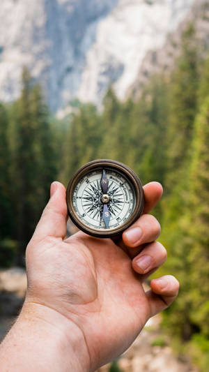 Samsung Galaxy S7 Edge Compass Wallpaper