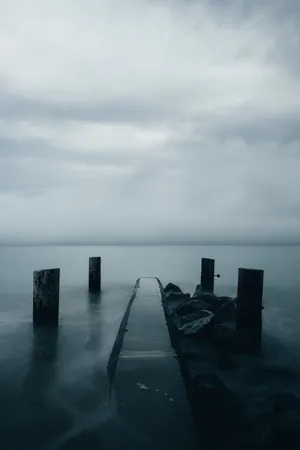 Samsung Galaxy S7 Edge Fog On Dark Waters Wallpaper