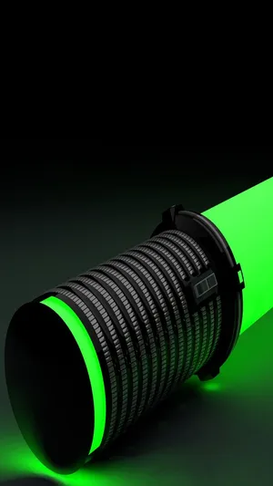 Samsung Galaxy S7 Edge Neon Green Led Wallpaper