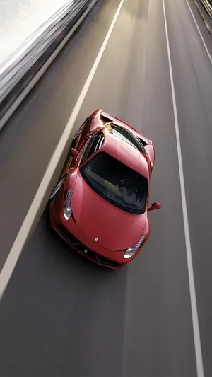 Samsung Galaxy S7 Edge Red Ferrari Wallpaper