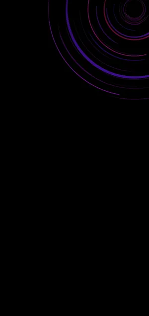 Samsung S10 Pink Purple Circle Patterns Wallpaper