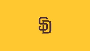 San Diego Padres Simple Logo Wallpaper