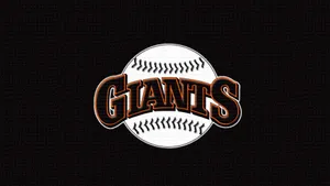 San Francisco Giants In Black Backdrop Wallpaper