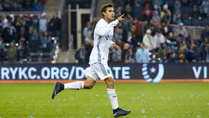 San Jose Earthquakes Wondolowski Pointing Wallpaper