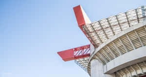 San Siro Stadium Architecture Detail Wallpaper