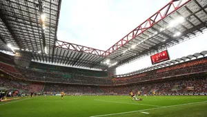 San Siro Stadium Football Match Wallpaper