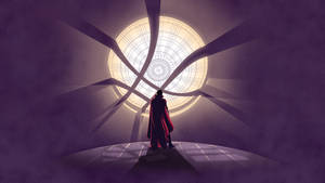 Sanctum Sanctorum Window Doctor Strange Minimalist Wallpaper