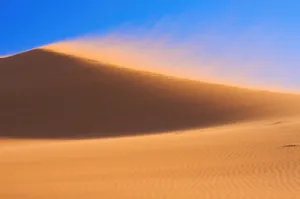 Sand Dune Full Screen Desktop Wallpaper