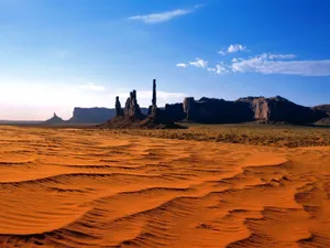 Sand Dunes Pattern Death Valley Wallpaper