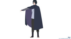 Sasuka Uchiha 4k Vector Art Wallpaper