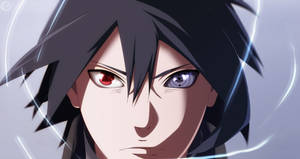 Sasuke Uchiha 4k Using Both Sharingan And Rinnegan Wallpaper