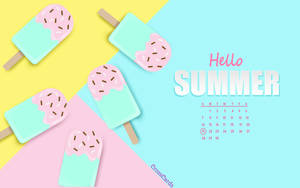 Satisfy Your Sweet Tooth On This Warm June Day With Ice Cream Bars Wallpaper