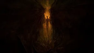 Sauron Devil Shape For Iphone Wallpaper