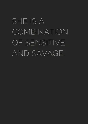 Savage Combination Sensitive Wallpaper