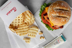 Savor The Taste With Chick-fil-a's Deluxe Meal Wallpaper