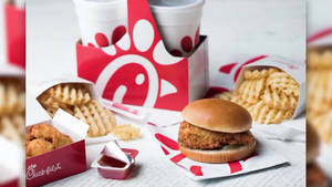 Savour The Delightful Variety At Chick-fil-a Wallpaper